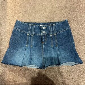 Abercrombie & Fitch Denim Mini Skirt